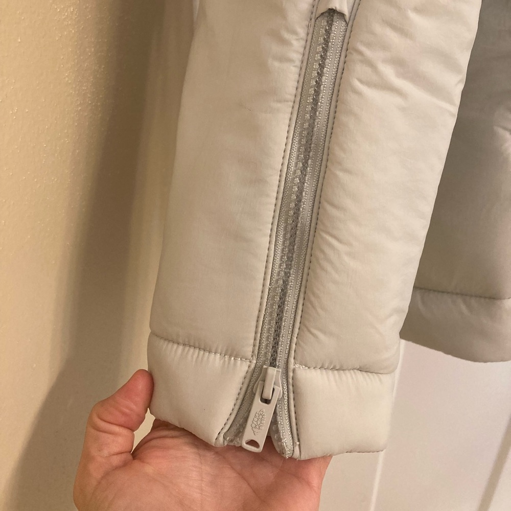 FP Movement by Free People Cream Belted Puffer Jacket - Picture 11 of 12